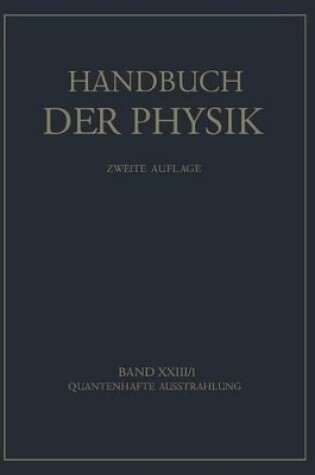 Cover of Quantenhafte Ausstrahlung