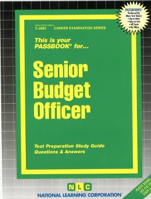 Book cover for Senior Budget Officer