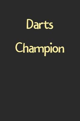 Book cover for Darts Champion