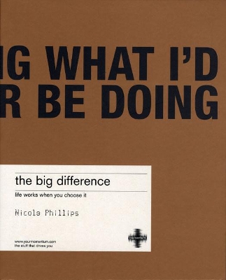 Book cover for The Big Difference