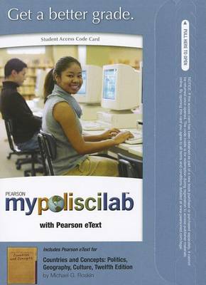 Book cover for MyLab Political Science with Pearson eText -- Standalone Access Card -- for Countries and Concepts