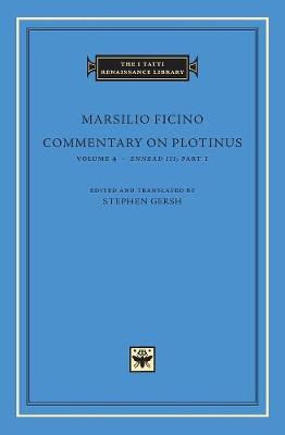 Cover of Commentary on Plotinus