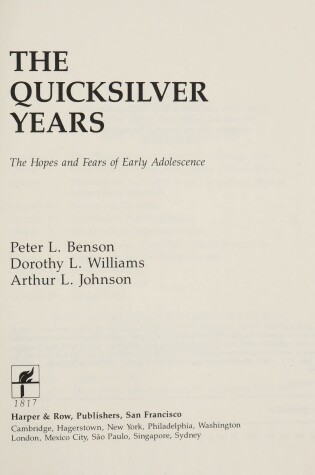 Cover of The Quicksilver Years