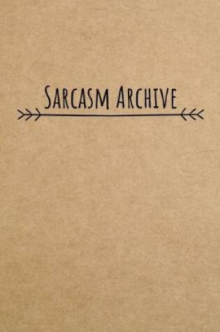 Cover of Sarcasm Archive