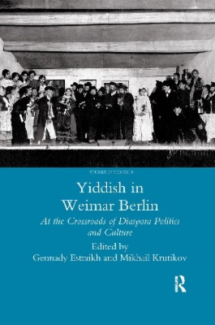 Cover of Yiddish in Weimar Berlin