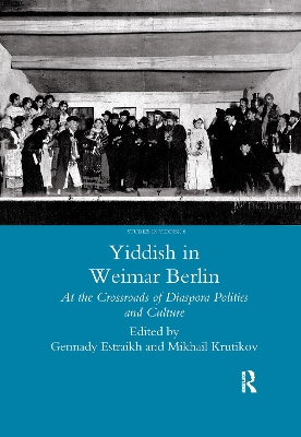 Book cover for Yiddish in Weimar Berlin