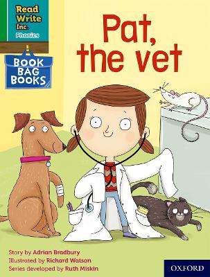 Book cover for Read Write Inc. Phonics: Pat, the vet (Green Set 1 Book Bag Book 2)