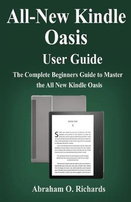 Book cover for All new kindle oasis user guide