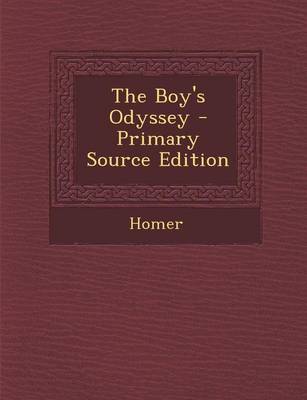 Book cover for The Boy's Odyssey