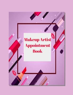 Book cover for Makeup Artist Appointment Book