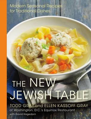 Book cover for The New Jewish Table: Modern Seasonal Recipes for Traditional Dishes