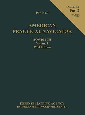 Book cover for American Practical Navigator BOWDITCH 1984 Edition Vol1 Part 2