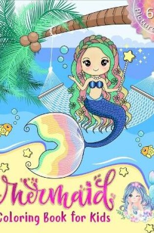 Cover of Mermaid Coloring Book for Kids