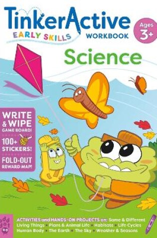 Cover of TinkerActive Early Skills Science Workbook Ages 3+