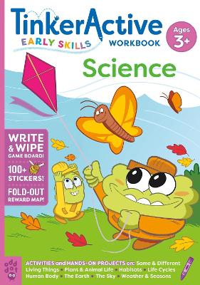 Book cover for TinkerActive Early Skills Science Workbook Ages 3+