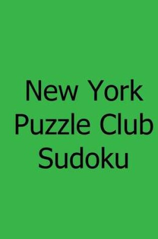 Cover of New York Puzzle Club Sudoku