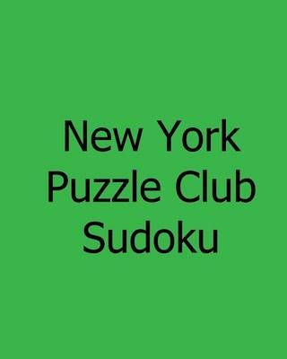 Book cover for New York Puzzle Club Sudoku