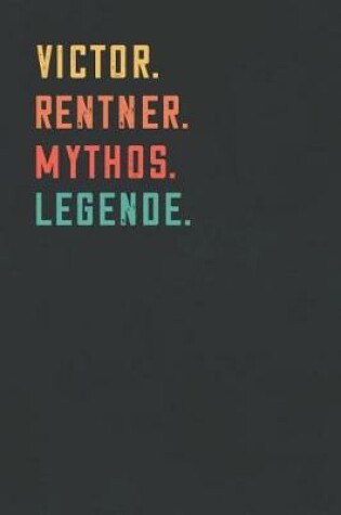 Cover of Victor. Rentner. Mythos. Legende.