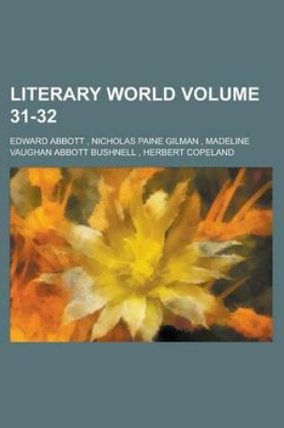 Cover of Literary World Volume 31-32