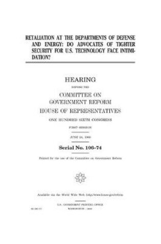 Cover of Retaliation at the Departments of Defense and Energy
