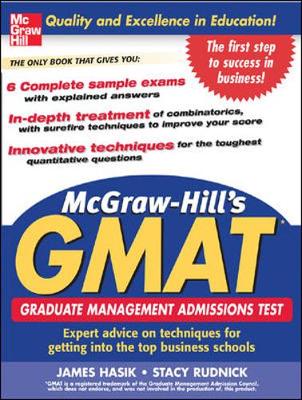 Book cover for McGraw-Hill's GMAT