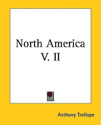 Book cover for North America V. II