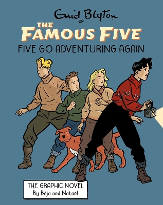 Cover of Famous Five Graphic Novel: Five Go Adventuring Again