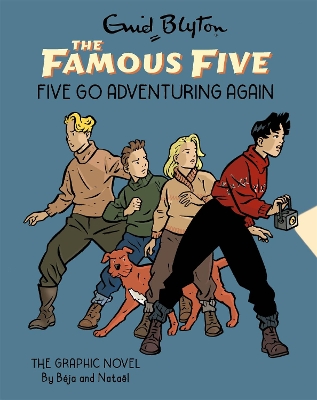 Cover of Famous Five Graphic Novel: Five Go Adventuring Again
