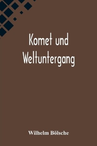 Cover of Komet und Weltuntergang