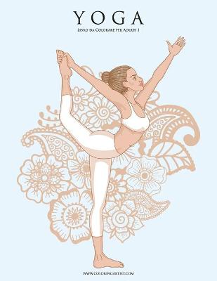 Cover of Yoga Libro da Colorare per Adulti 1