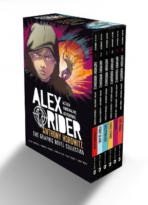 Book cover for ALEX RIDER SET THE GRAPHIC NOVEL