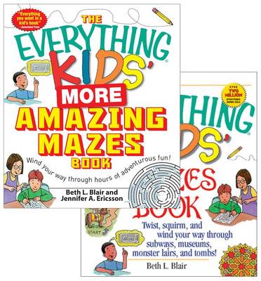 Book cover for The Everything Kids' Mazes Bundle