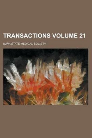 Cover of Transactions Volume 21