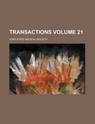 Book cover for Transactions Volume 21