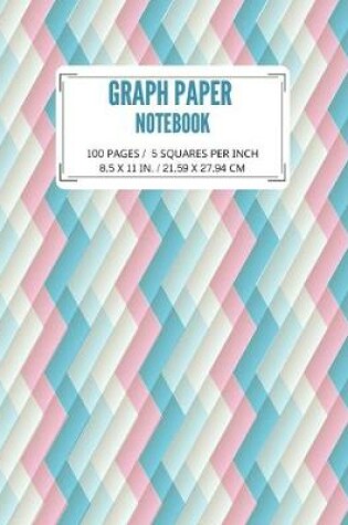 Cover of Graph Paper Notebook 5 Squares per inch