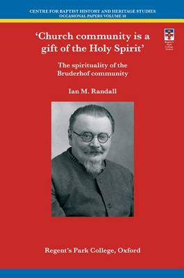 Book cover for Church Community Is a Gift of the Holy Spirit