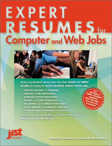 Book cover for Expert Resumes for Computer and Web Jobs