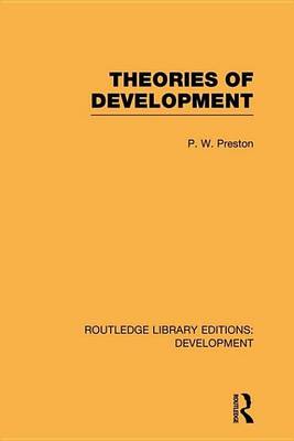 Cover of Theories of Development