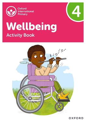 Book cover for Oxford International Wellbeing: Activity Book 4