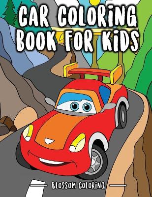 Book cover for Car Coloring Book for Kids