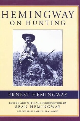 Cover of Hemingway on Hunting