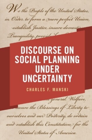 Cover of Discourse on Social Planning under Uncertainty