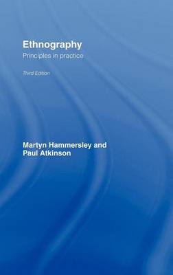 Book cover for Ethnography: Principles in Practice