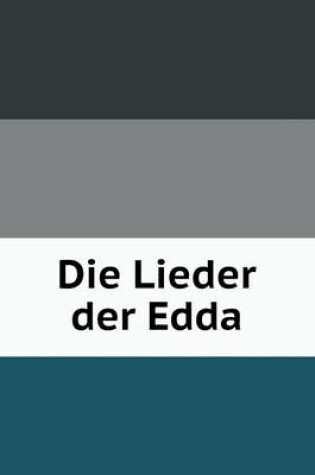 Cover of Die Lieder der Edda