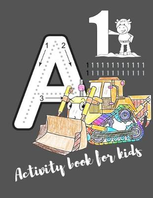 Book cover for Activity book for kids