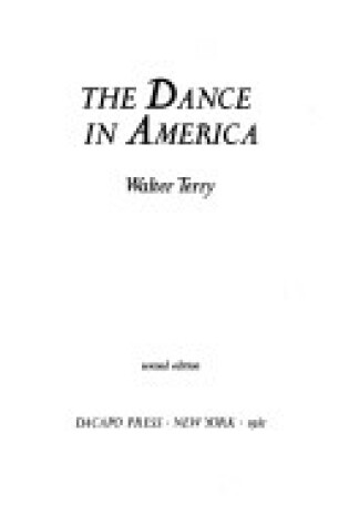 Cover of The Dance in America