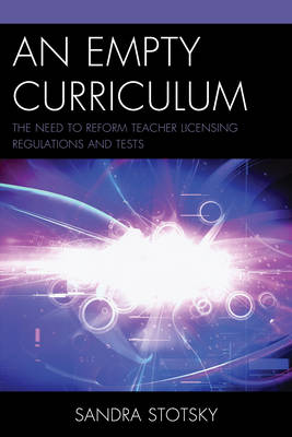 Book cover for An Empty Curriculum