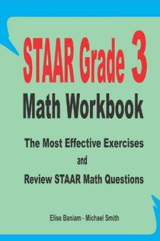 Cover of STAAR Grade 3 Math Workbook