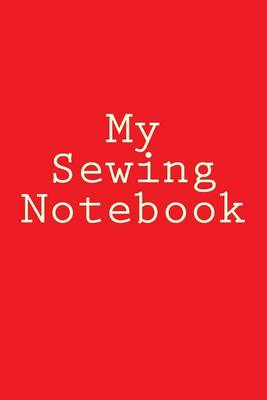Book cover for My Sewing Notebook