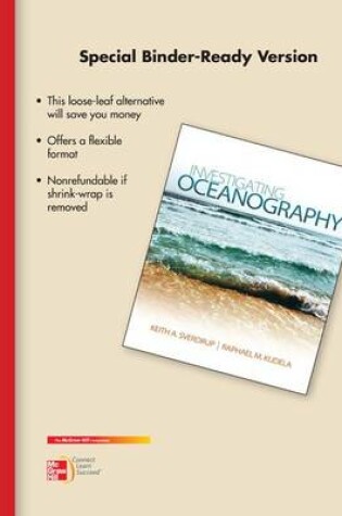 Cover of Loose Leaf Version for Investigating Oceanography